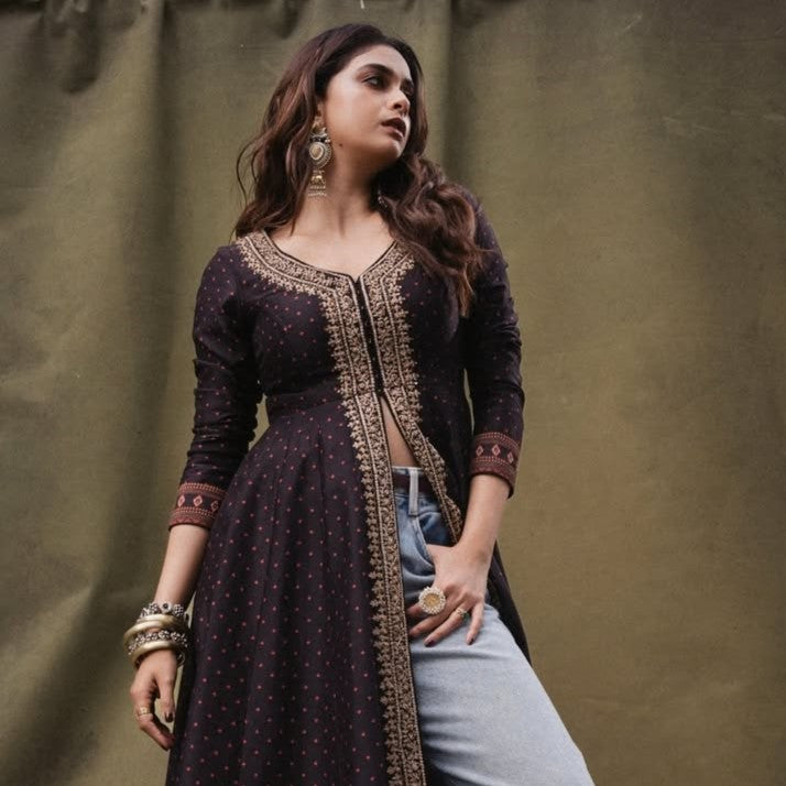 Keerthy Suresh in Timeless Jewels by Sangeeta Boochra