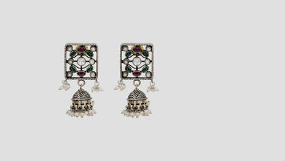 Sangeeta Boochra Traditional Kundan & Pearl Drop Earrings