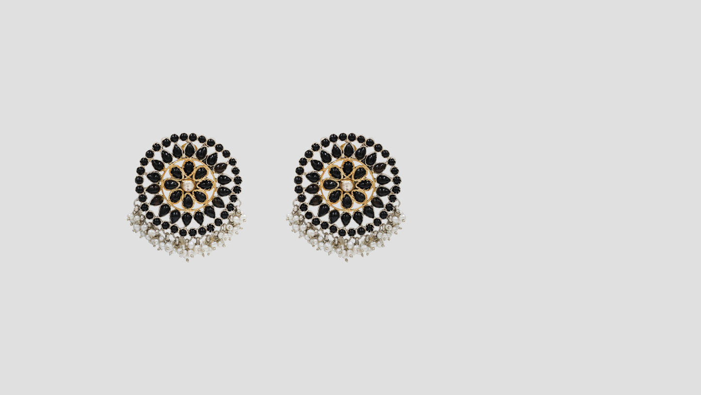 Sangeeta Boochra Artisan Dual Tone Festive Earrings