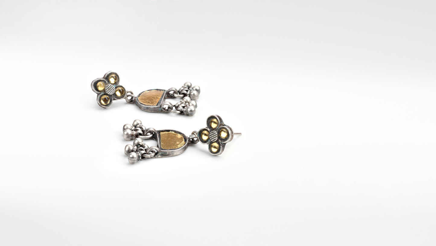 Sangeeta Boochra Silver Earrings