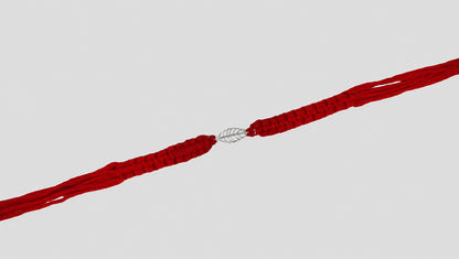 925 Sterling Silver Leaf Rakhi | Sangeeta Boochra
