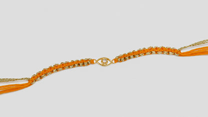 Designer Evil Eye 925 Silver Rakhi | Sangeeta Boochra