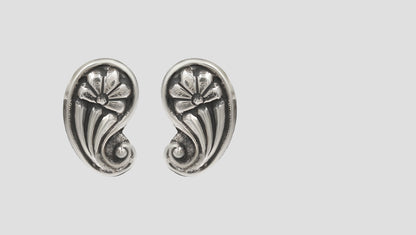 Sangeeta Boochra Handcrafted Oxidised Silver Studs