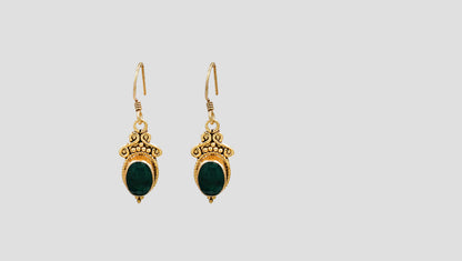 Sangeeta Boochra Heritage Gold Plated Danglers