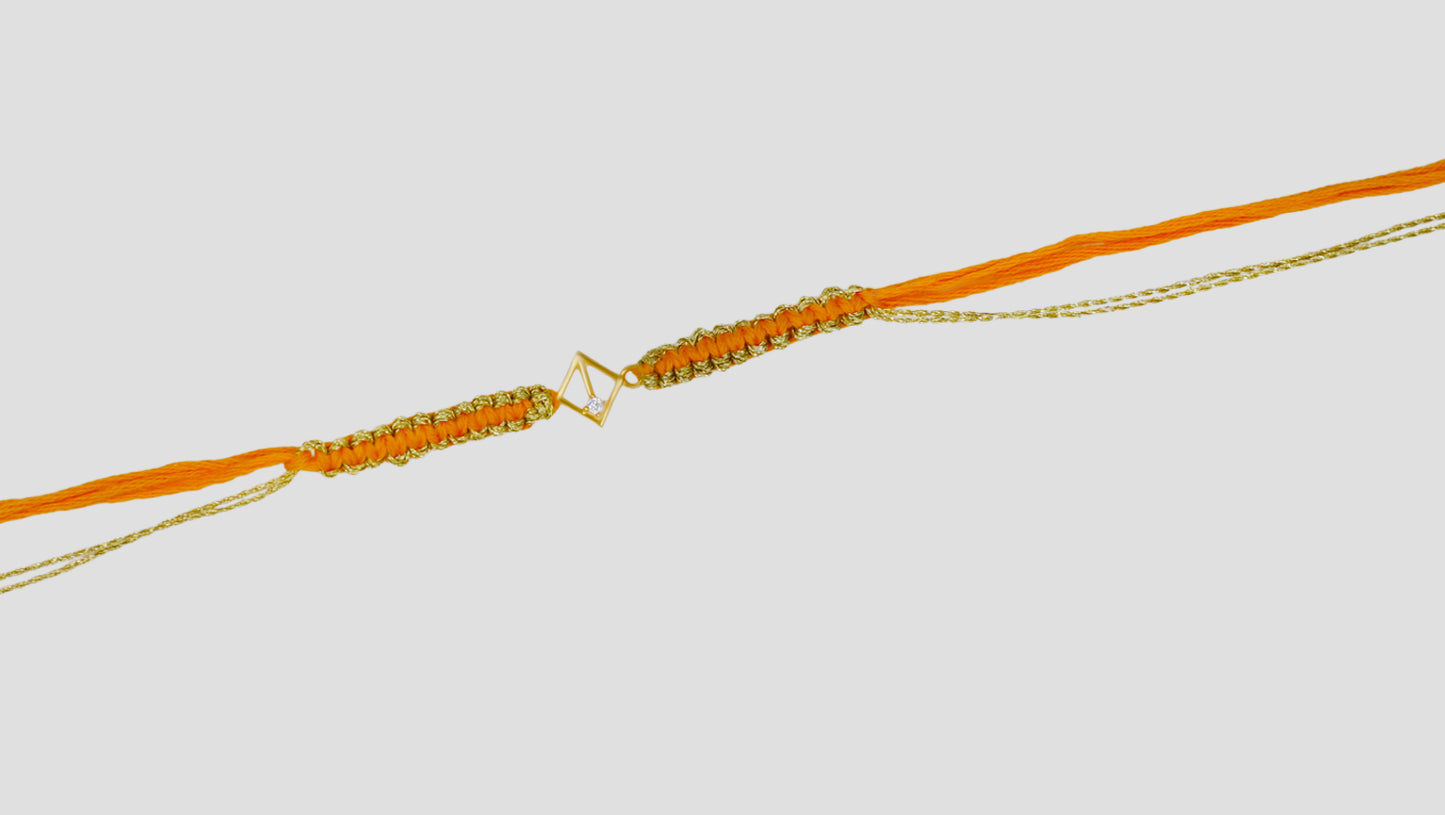 Premium Sterling Silver Rakhi | Sangeeta Boochra