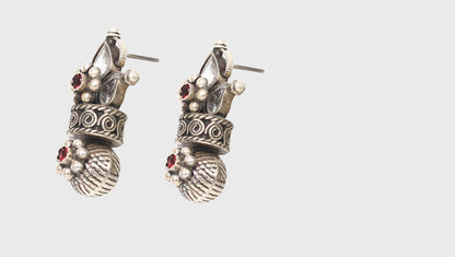 Refined Beauty: Sangeeta Boochra Silver Handmade Earrings