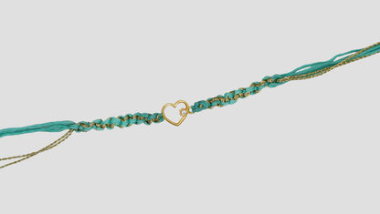 Minimal Sterling Silver Heart Rakhi | Sangeeta Boochra