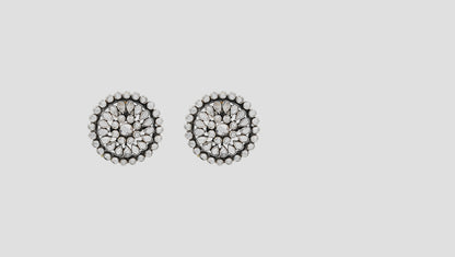 Sangeeta Boochra Artisan Floral Stud