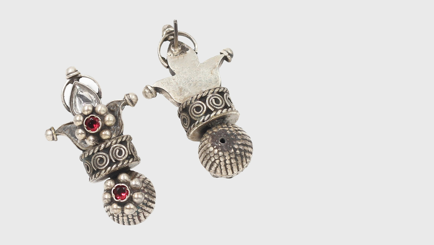 Refined Beauty: Sangeeta Boochra Silver Handmade Earrings