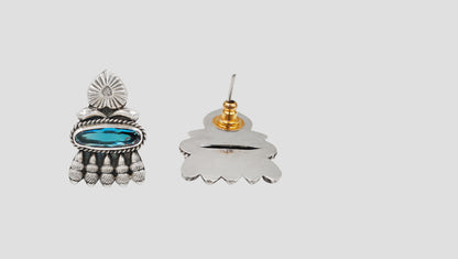 Sangeeta Boochra Artisan Oxidised Silver Statement Earrings