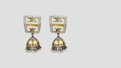 Sangeeta Boochra Artisan Dual-Plated Statement Earrings
