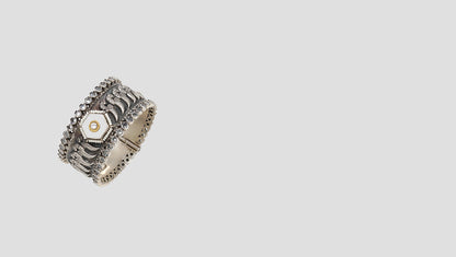 Majestic Glow: Sangeeta Boochra’s Signature Silver Bangle