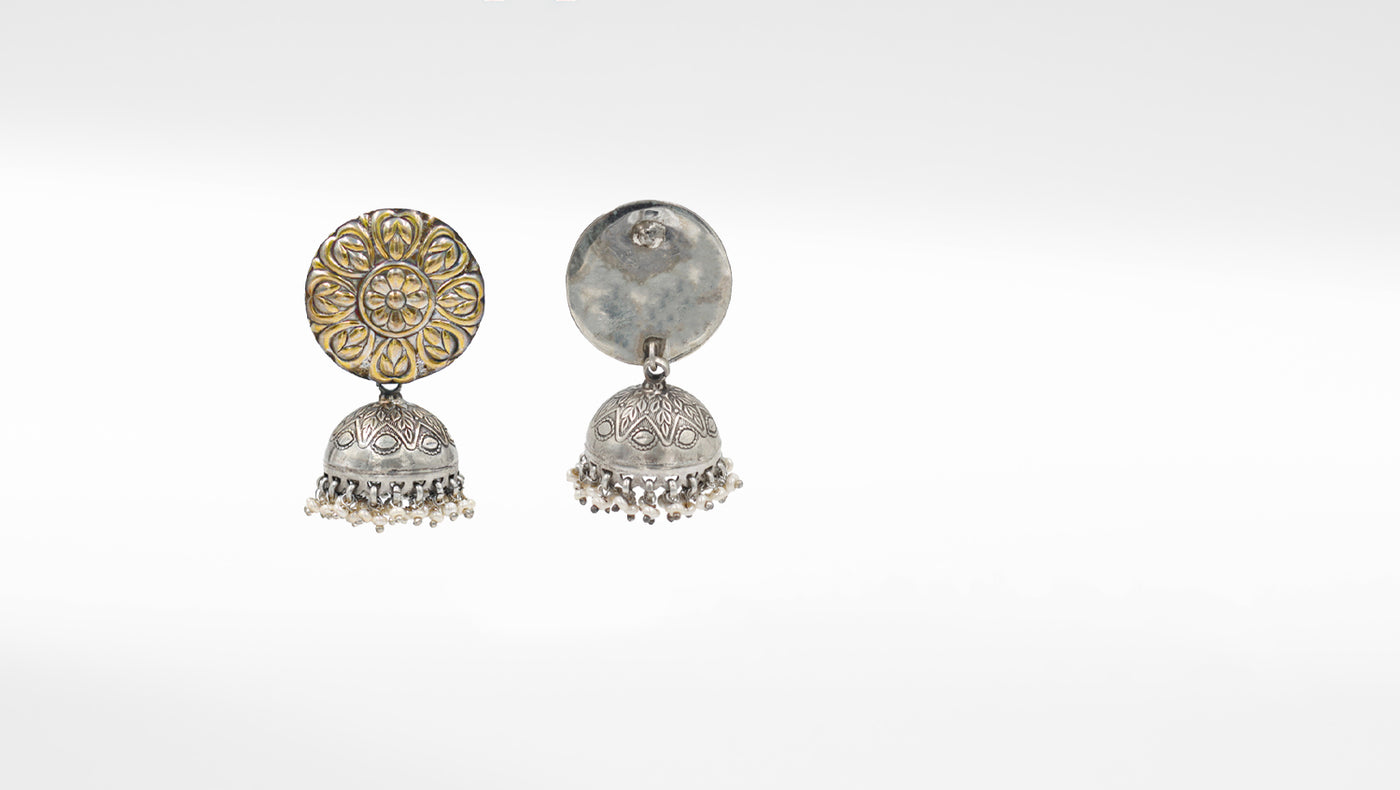 Silver Azarliah Handmade Earring