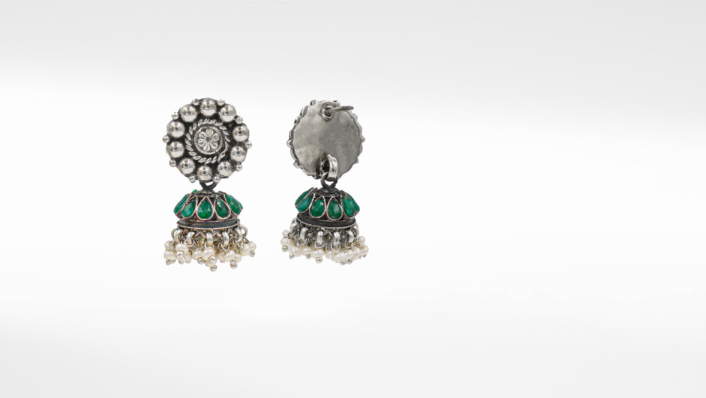 Silver Caisyn Handcrafted Earring