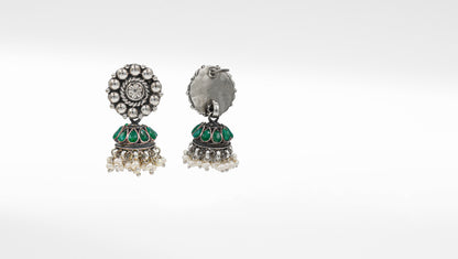 Silver Caisyn Handcrafted Earring