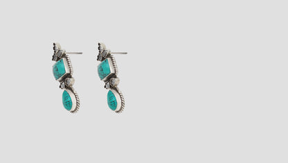 "Chic Polish: Sangeeta Boochra Handcrafted Silver Studs "