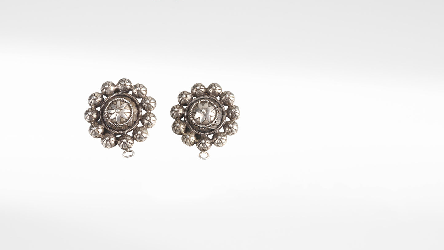 Sangeeta Boochra Silver Earrings