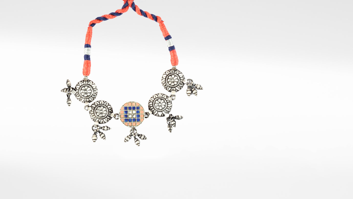 Sangeeta Boochra Silver Necklace