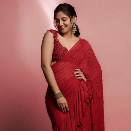 Timeless Elegance: Ritika Nayak in Sangeeta Boochra Silver Jewellery