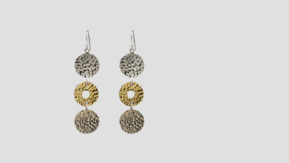 Sangeeta Boochra Artisan Dual Tone Statement Earrings