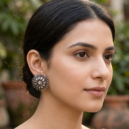 Sangeeta Boochra Ethnic Charm Statement Studs