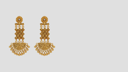 Royal Heritage 925 Silver Earrings by Sangeeta Boochra