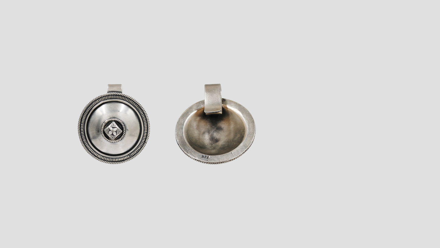 Sangeeta Boochra Tribal Charm Oxidised Silver Studs