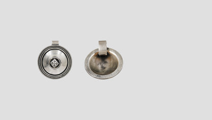 Sangeeta Boochra Tribal Charm Oxidised Silver Studs