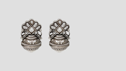 Sangeeta Boochra Heritage Kundan Floral Statement Earrings