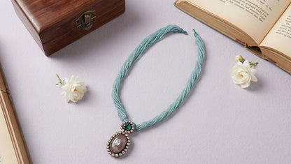 Sangeeta Boochra Heritage Bloom Moissanite Pendant