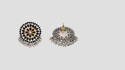 Sangeeta Boochra Artisan Dual Tone Festive Earrings