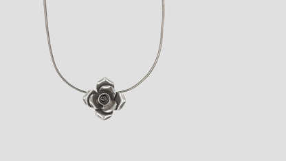 Sangeeta Boochra Oxidised Silver Pendant