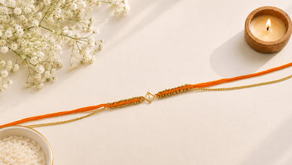 Premium Sterling Silver Rakhi | Sangeeta Boochra
