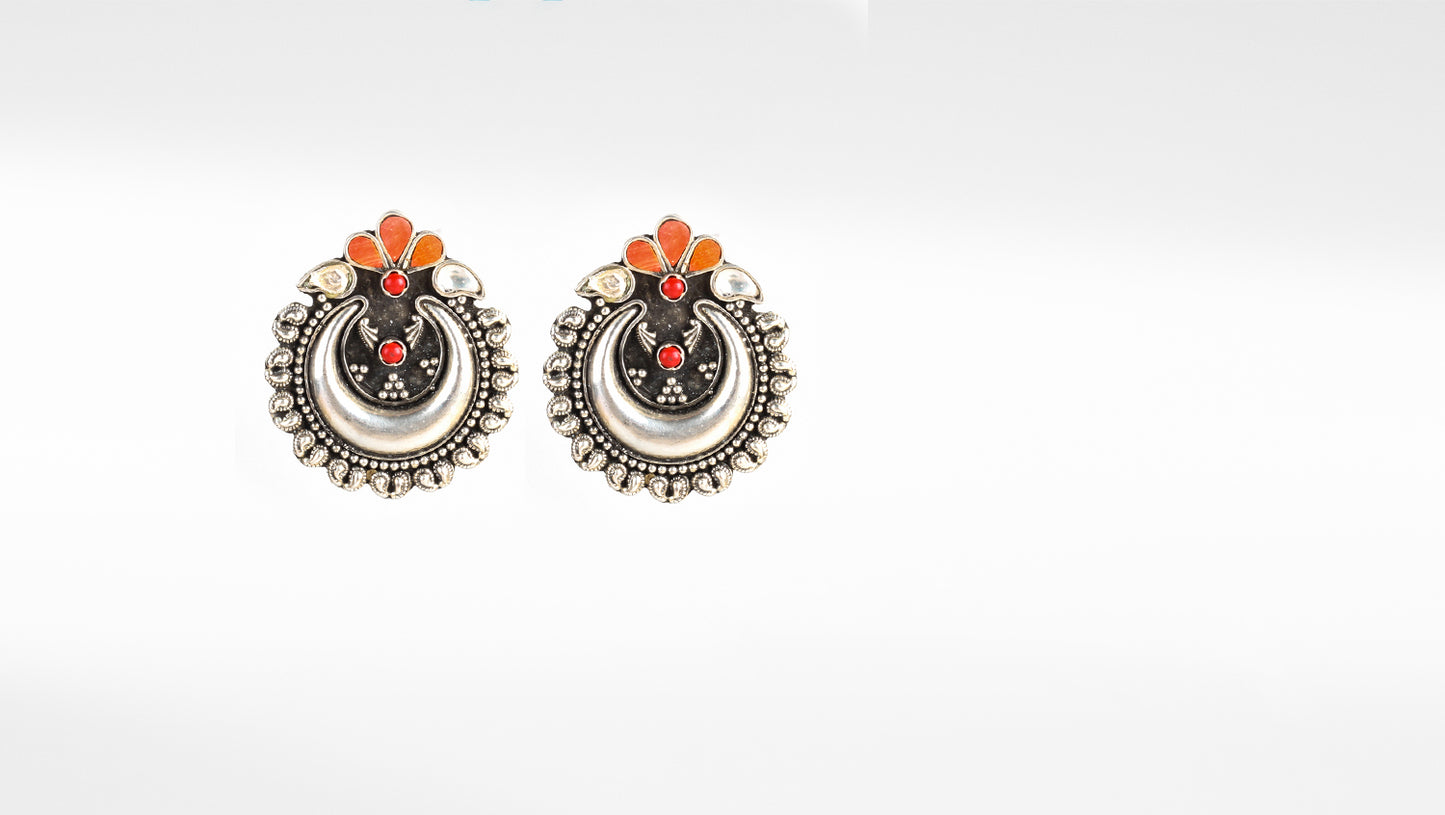 Sangeeta Boochra Silver Earrings