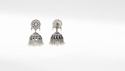 Silver Angelic Earring
