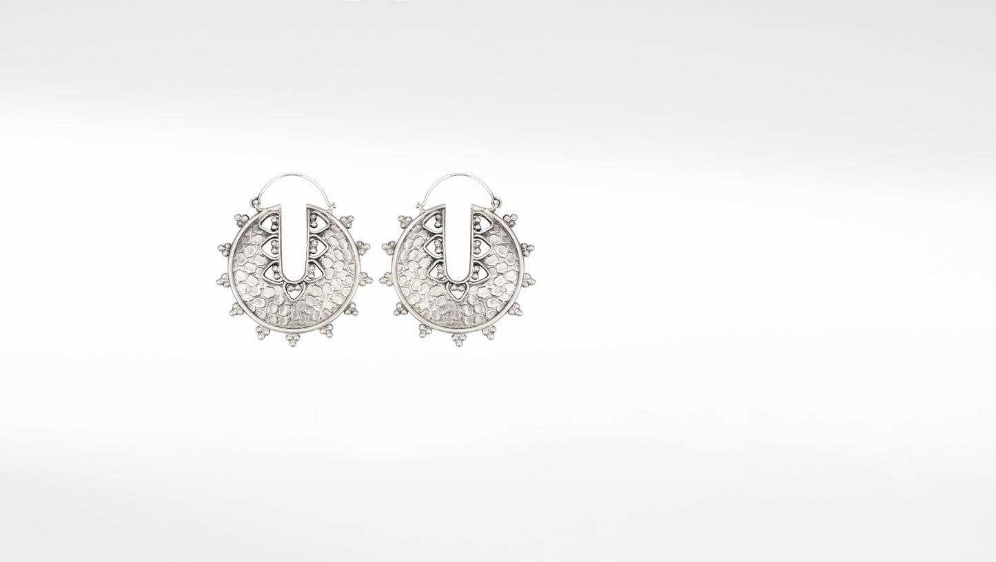 Silver  Franca Earrings