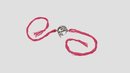 Guardian Spirit Silver Rakhi by Sangeeta Boochra