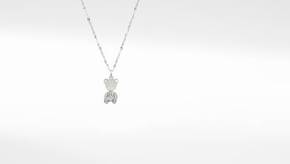 Sangeeta Boochra Silver-Plated CZ Pendant & Chain