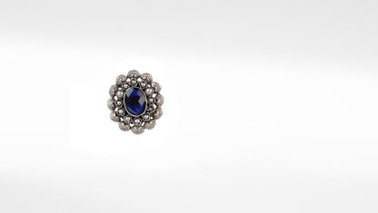 Sangeeta Boochra Silver Ring