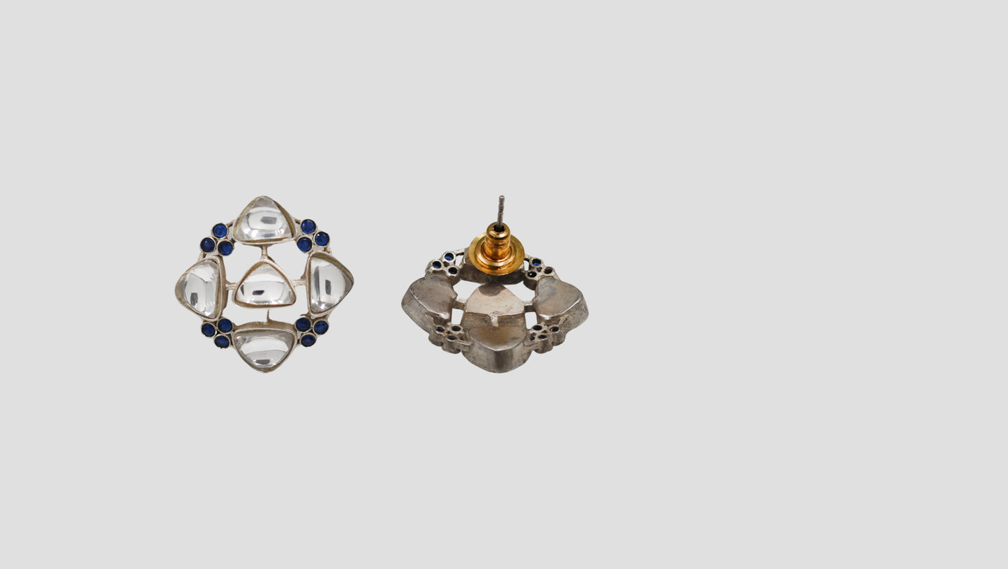 Sangeeta Boochra Heritage Kundan Statement Earrings