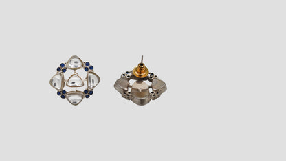 Sangeeta Boochra Heritage Kundan Statement Earrings