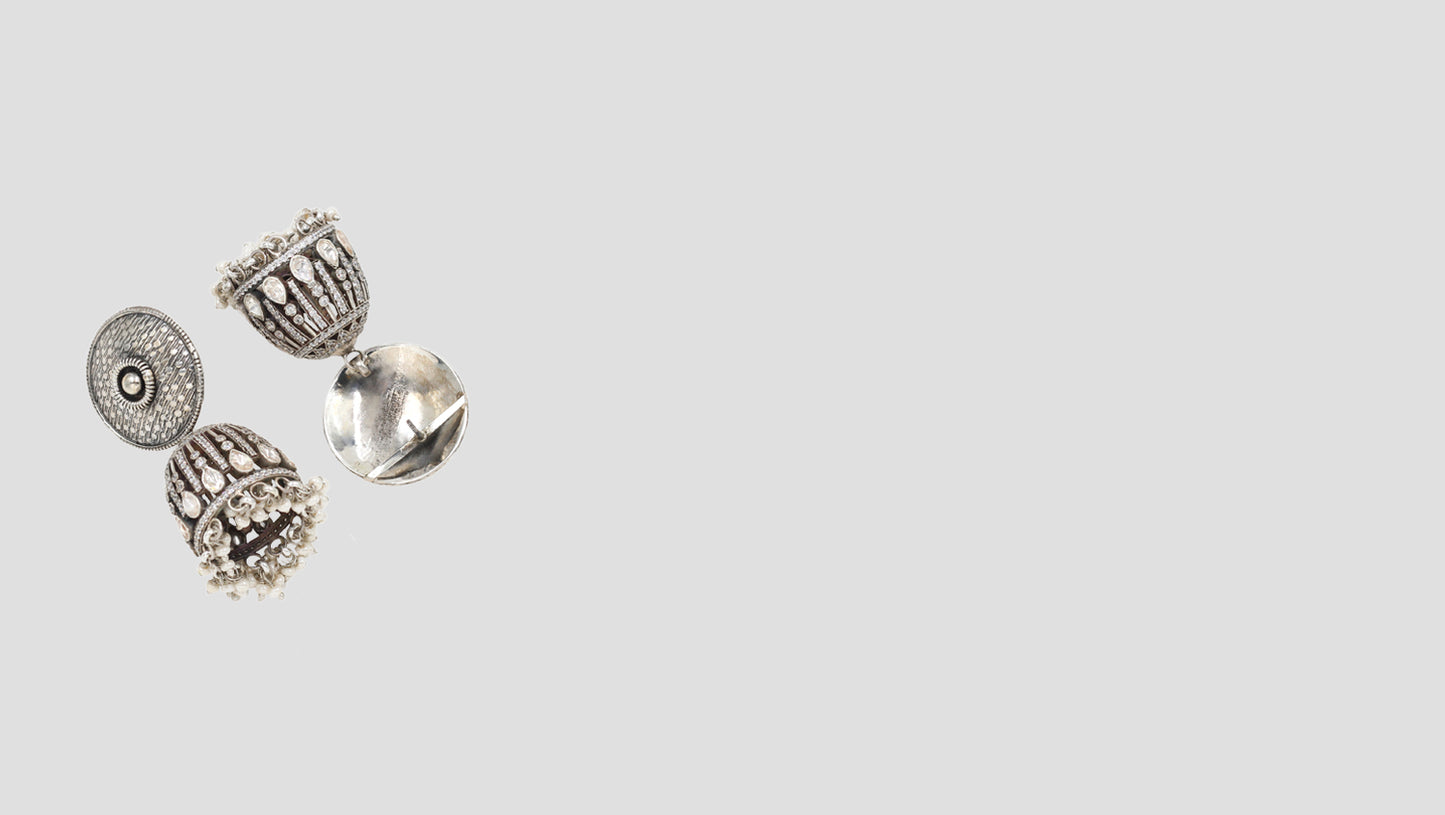 Sangeeta Boochra’s Vintage Charm Jhumkas