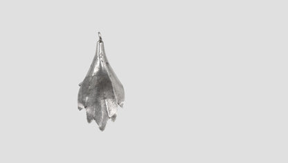 Sangeeta Boochra Elegant Silver Bloom Pendant