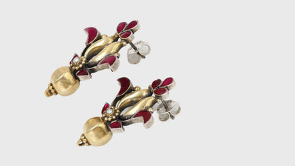 Divine Details: Sangeeta Boochra Silver Handcrafted Earrings