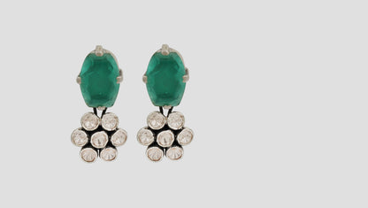 Handmade Silver Floral Necklace Set – Sangeeta Boochra