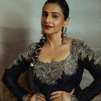 Vidya Balan in Sangeeta Boochra Handmade Jewelllery