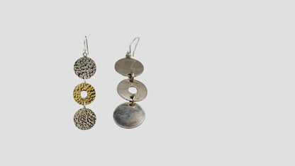 Sangeeta Boochra Artisan Dual Tone Statement Earrings