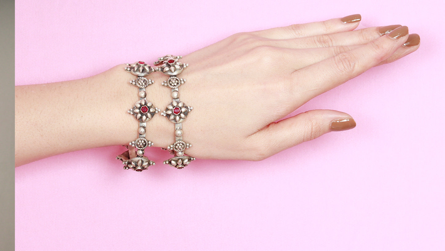 Sangeeta Boochra Silver Bracelets