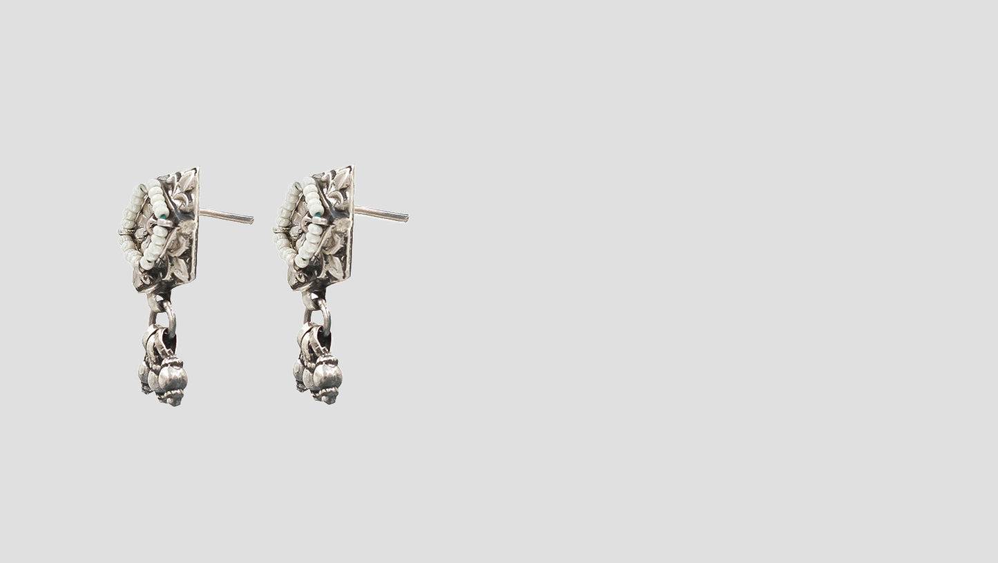 Artisan's Touch: Sangeeta Boochra Vintage Silver Earrings