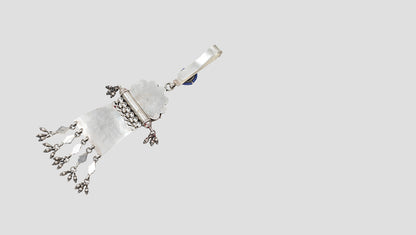 Timeless Heritage: Sangeeta Boochra 925 Silver Keychain